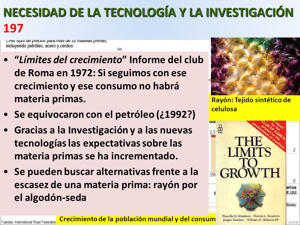 NECESIDAD DE LA TECNOLOGÍA Y LA INVESTIGACIÓN 197