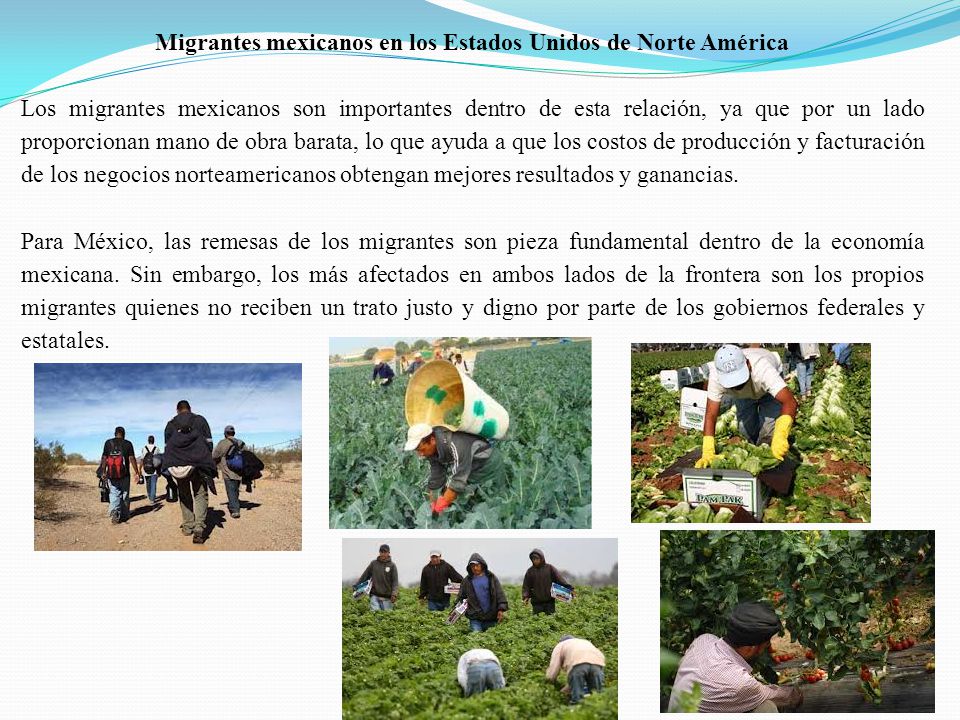 Migrantes mexicanos en los Estados Unidos de Norte América