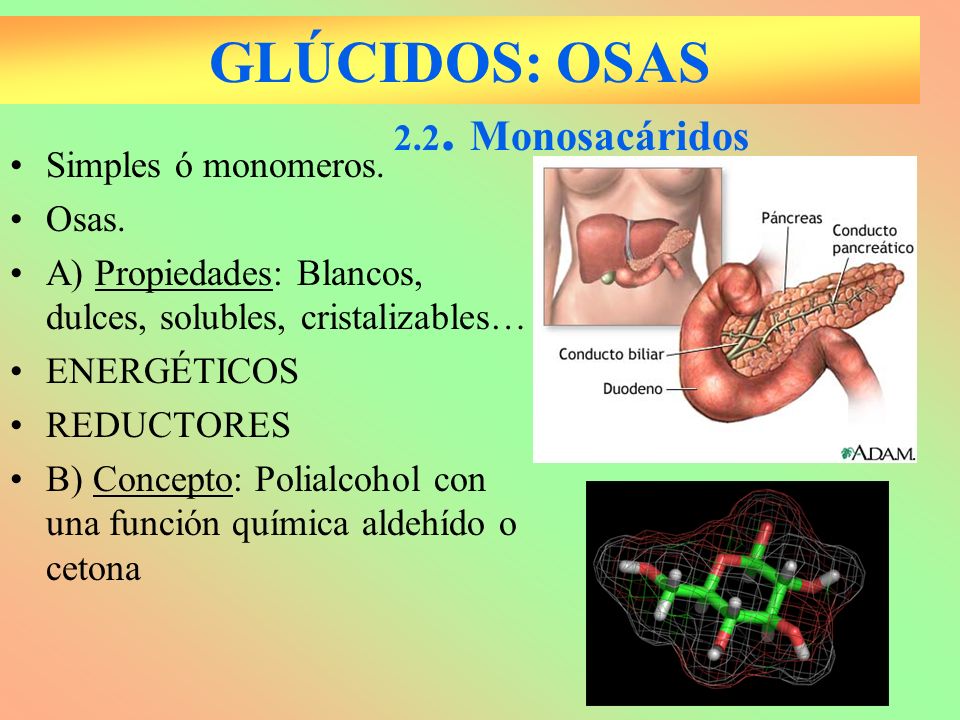 GLÚCIDOS: OSAS 2.2. Monosacáridos Simples ó monomeros. Osas.