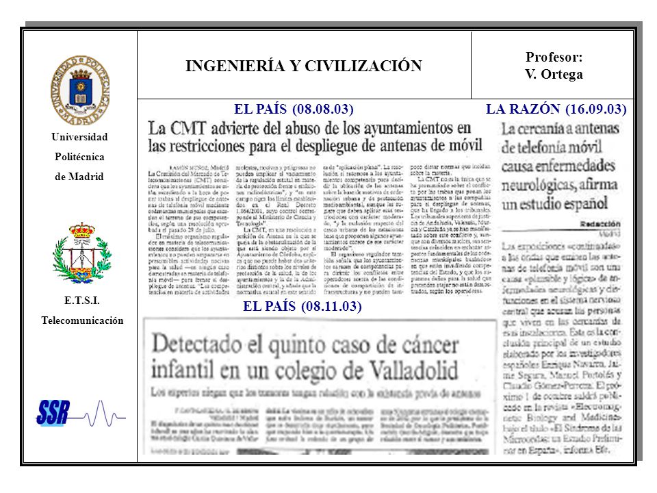 EL PAÍS ( ) LA RAZÓN ( ) EL PAÍS ( )
