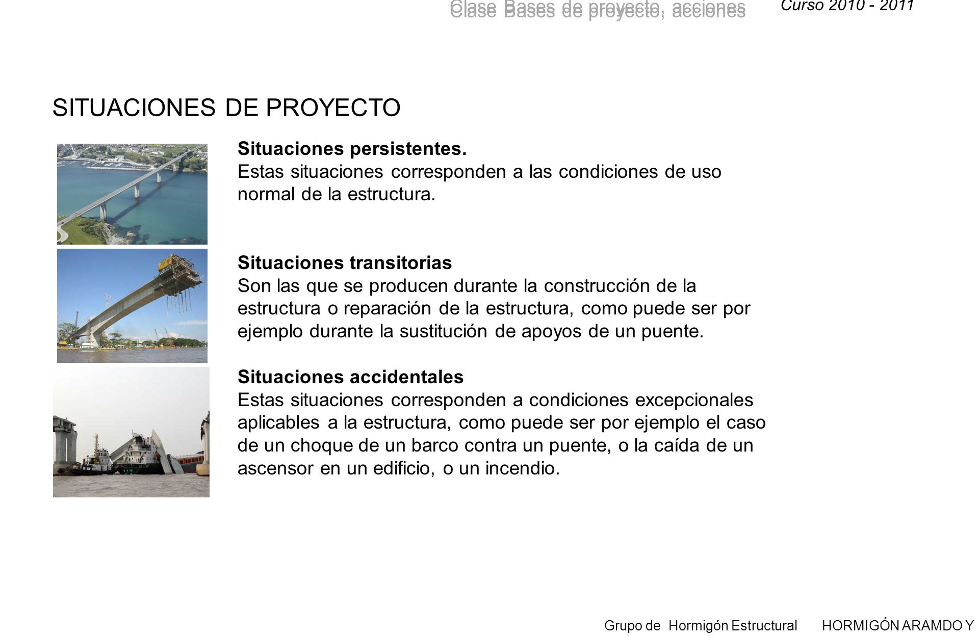 SITUACIONES DE PROYECTO