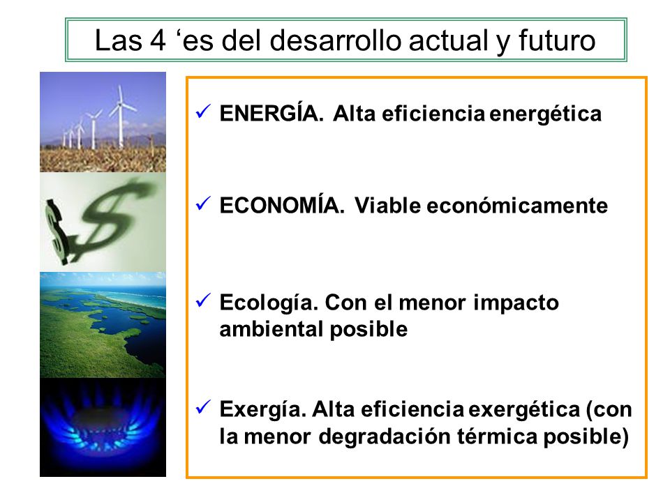 Las 4 ‘es del desarrollo actual y futuro