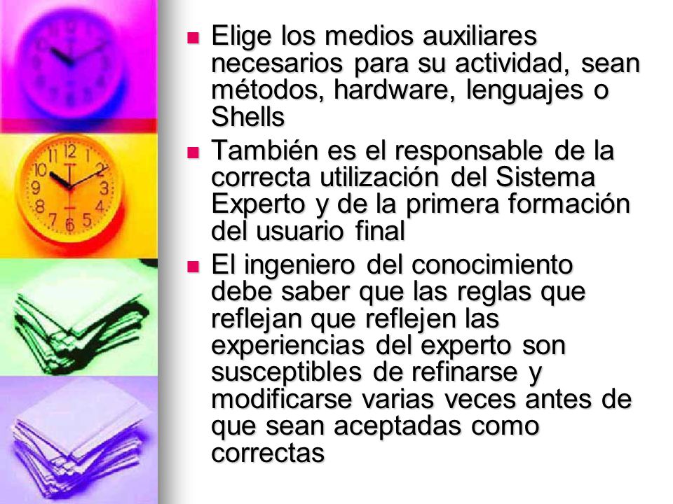 Elige los medios auxiliares necesarios para su actividad, sean métodos, hardware, lenguajes o Shells