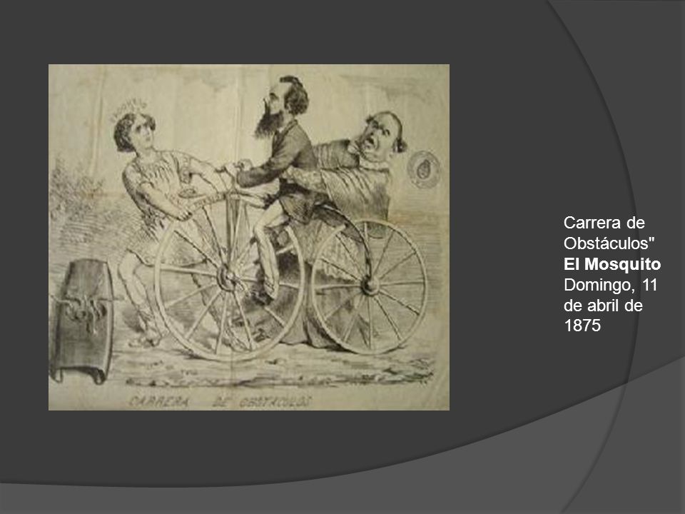 Carrera de Obstáculos El Mosquito Domingo, 11 de abril de 1875