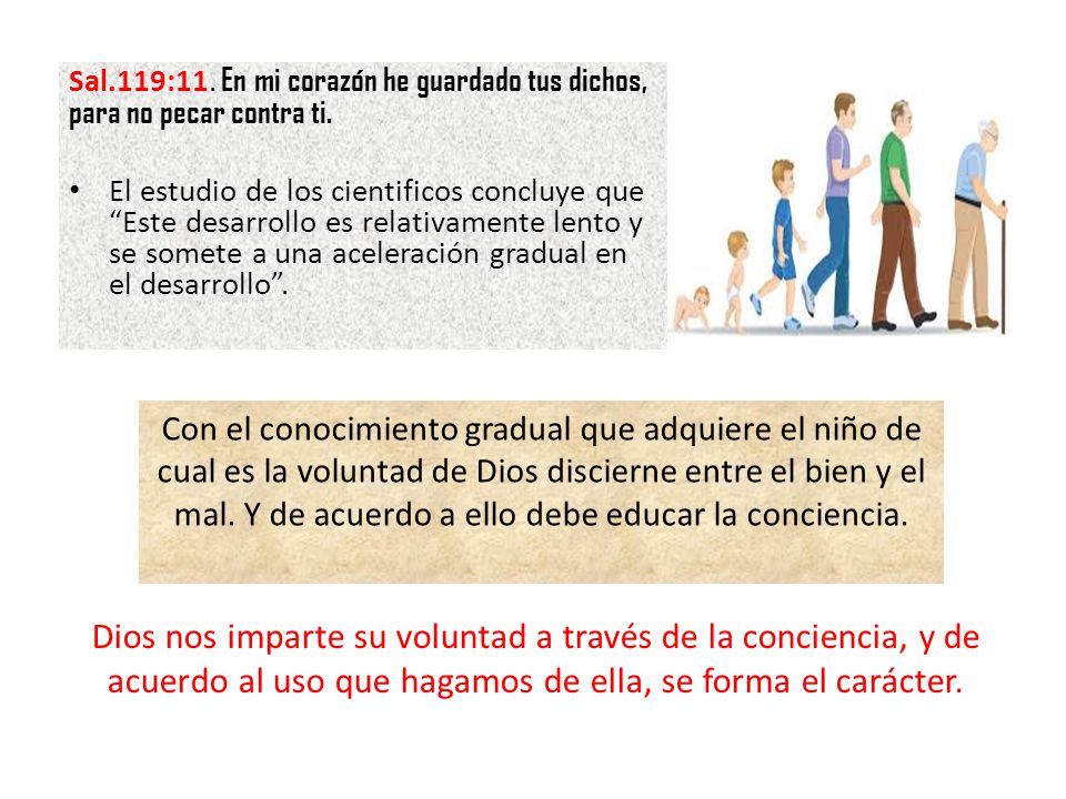 Sal.119:11. En mi corazón he guardado tus dichos, para no pecar contra ti.