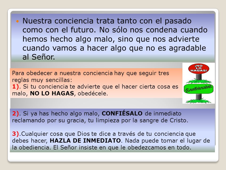 Nuestra conciencia trata tanto con el pasado como con el futuro