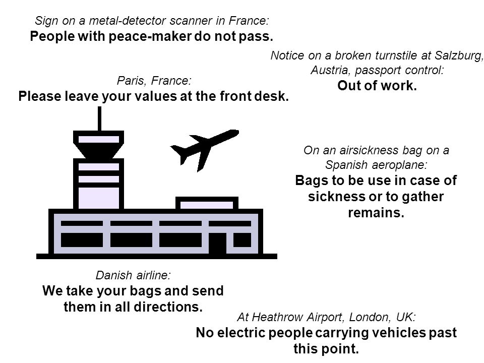 Paris, France: Please leave your values at the front desk.