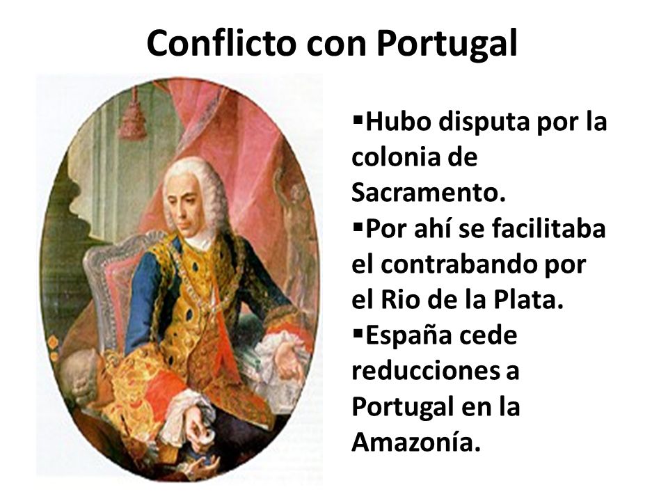 Conflicto con Portugal