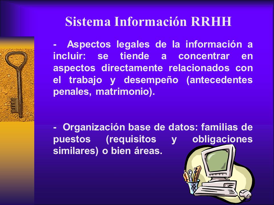 Sistema Información RRHH