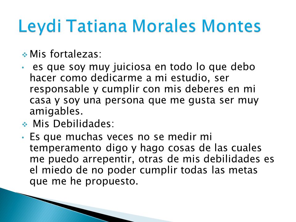 Leydi Tatiana Morales Montes