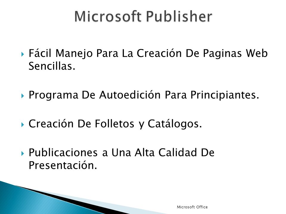 Microsoft Publisher Fácil Manejo Para La Creación De Paginas Web Sencillas. Programa De Autoedición Para Principiantes.