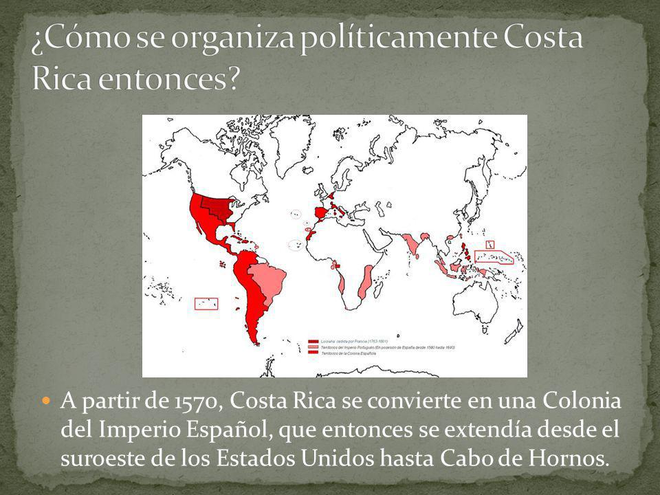 ¿Cómo se organiza políticamente Costa Rica entonces