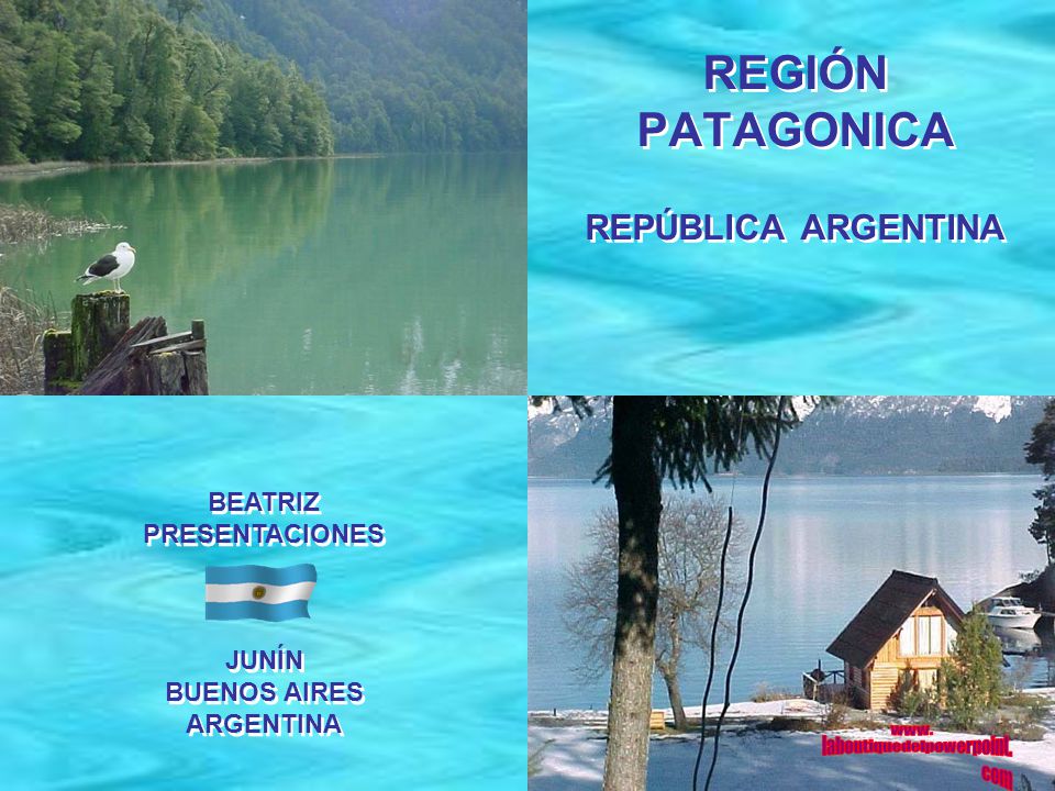 REGIÓN PATAGONICA REPÚBLICA ARGENTINA