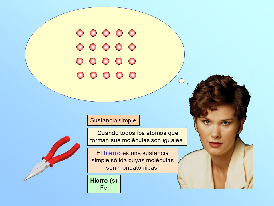 Cuando todos los átomos que forman sus moléculas son iguales.