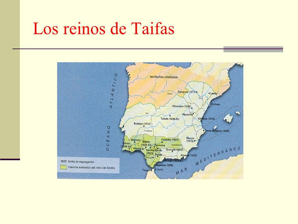 Los reinos de Taifas