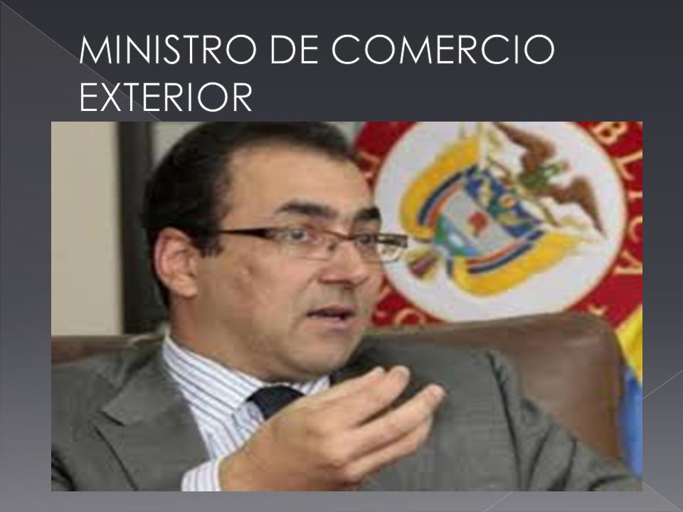 MINISTRO DE COMERCIO EXTERIOR