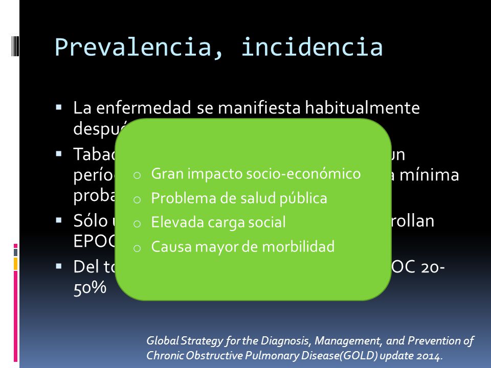 Prevalencia, incidencia