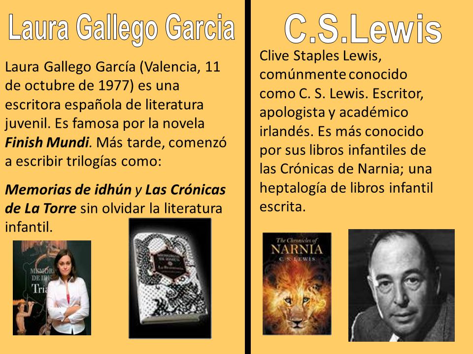 Laura Gallego Garcia C.S.Lewis