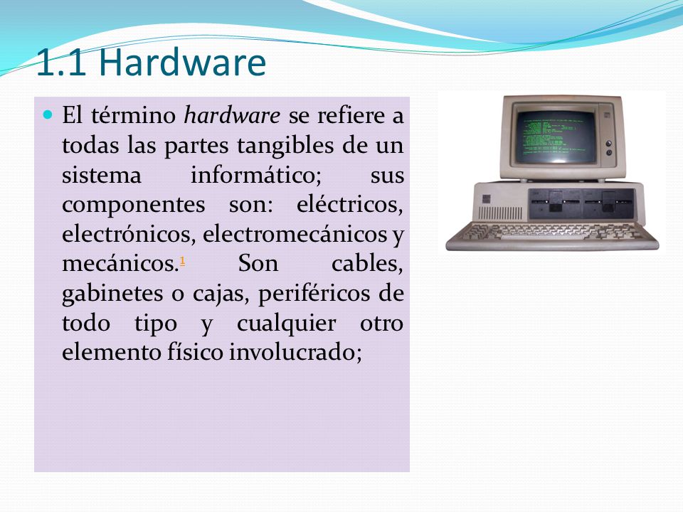 1.1 Hardware