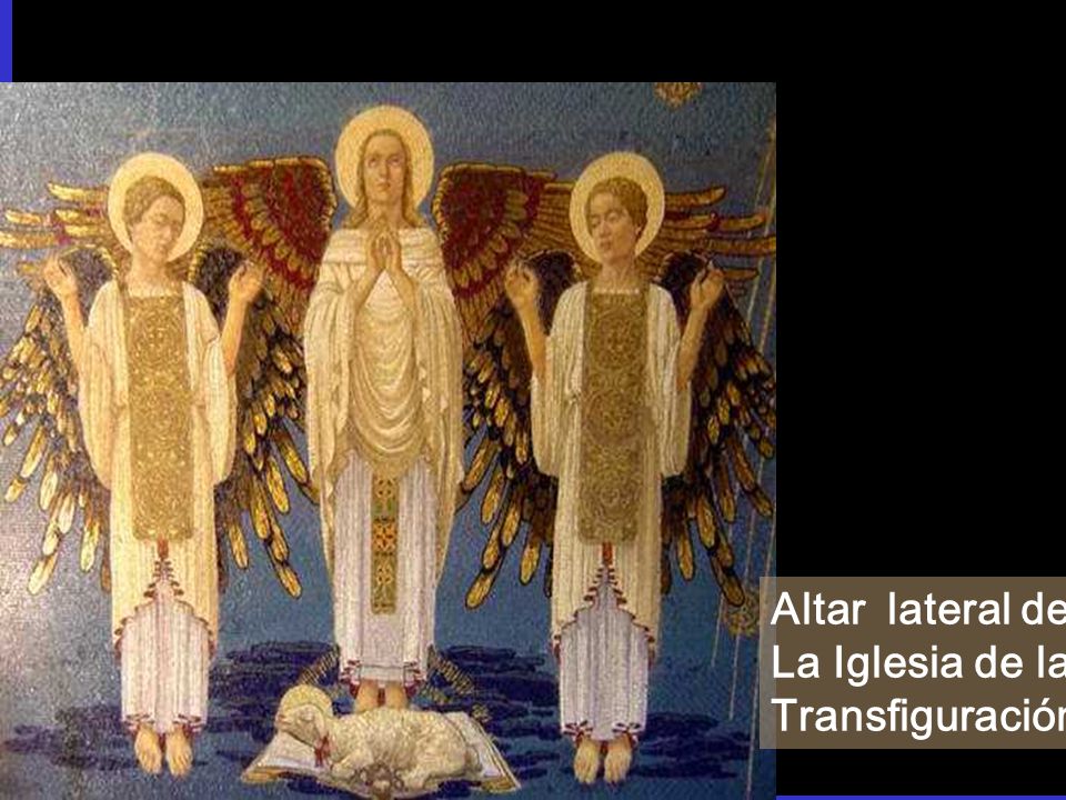 Altar lateral de La Iglesia de la Transfiguración