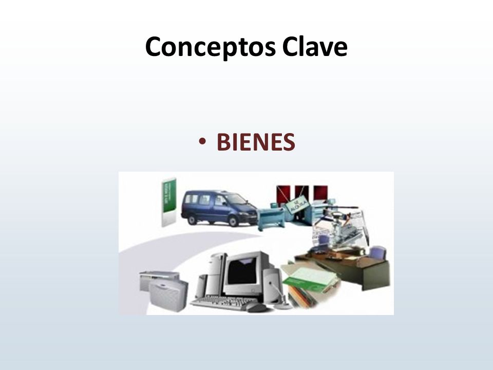 Conceptos Clave BIENES