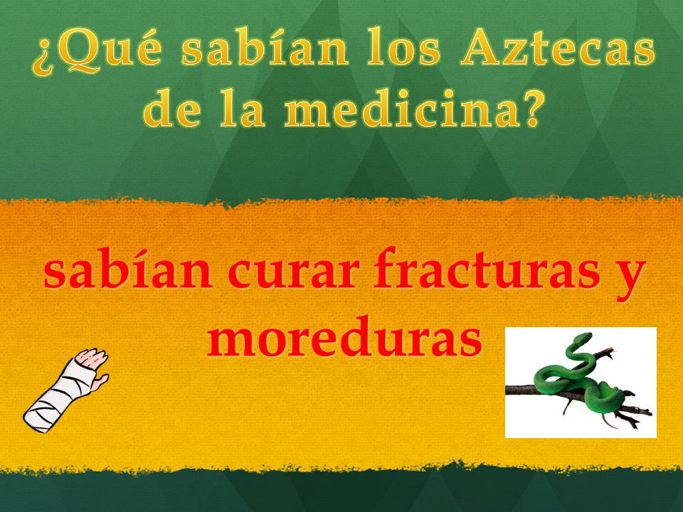 ¿Qué sabían los Aztecas de la medicina
