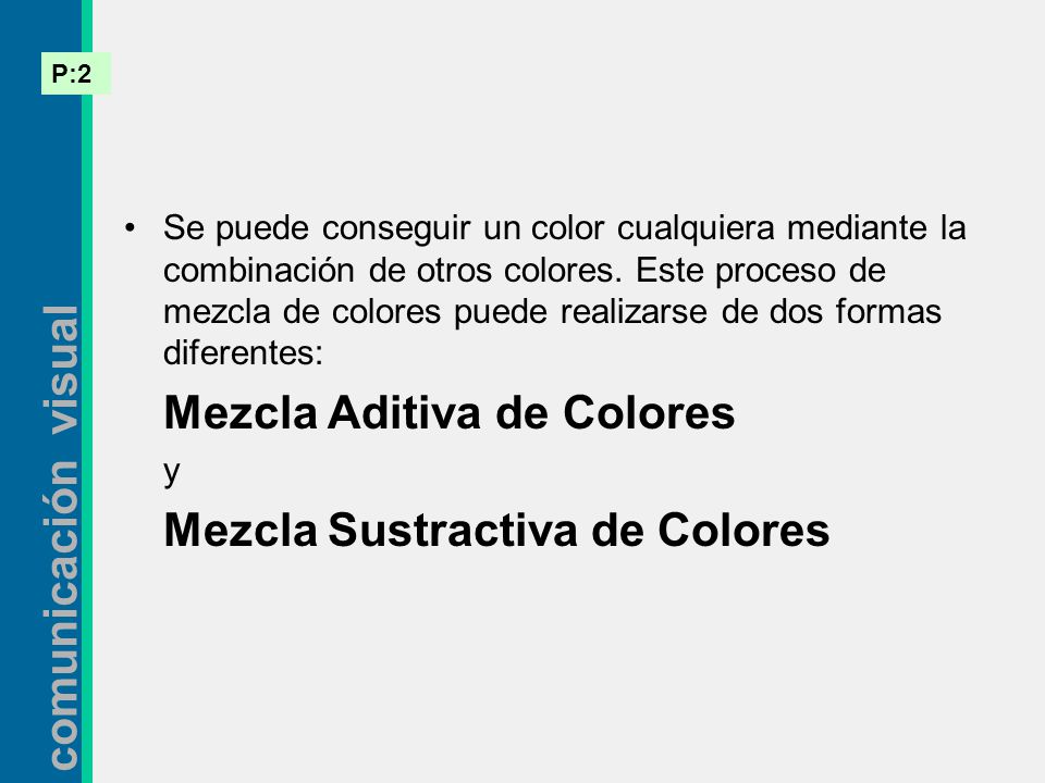 Mezcla Aditiva de Colores