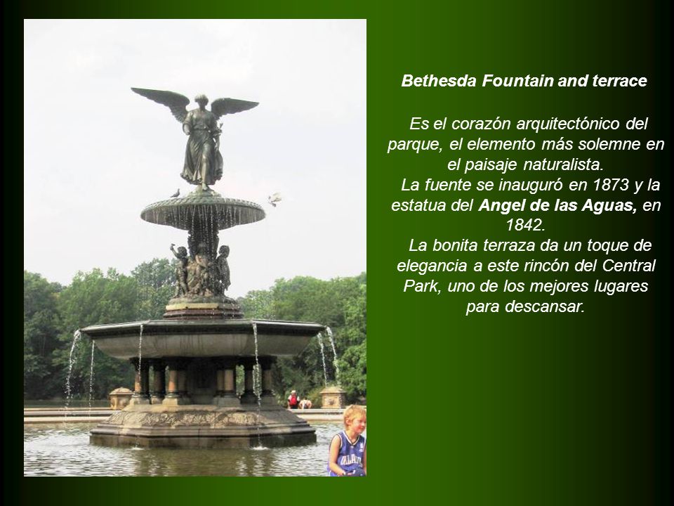 Bethesda Fountain and terrace