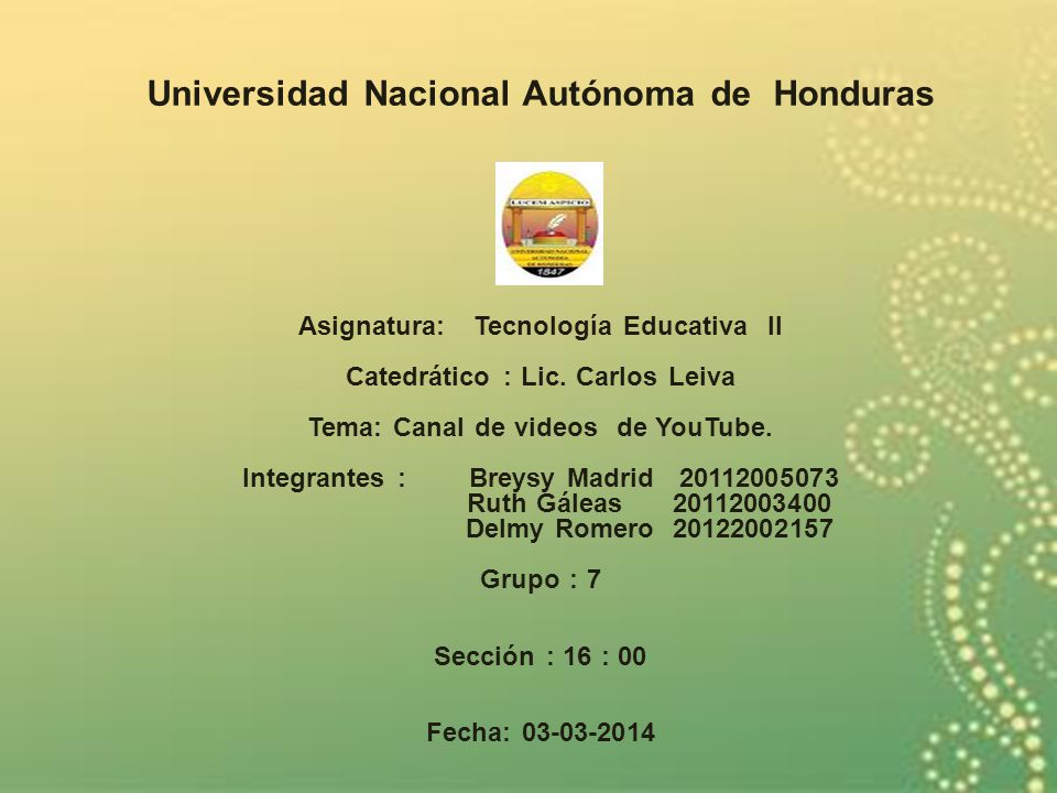 Universidad Nacional Autónoma de Honduras