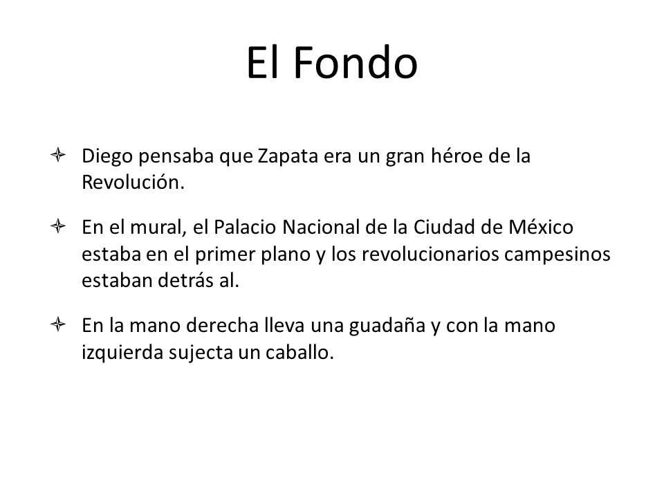El Fondo Diego pensaba que Zapata era un gran héroe de la Revolución.