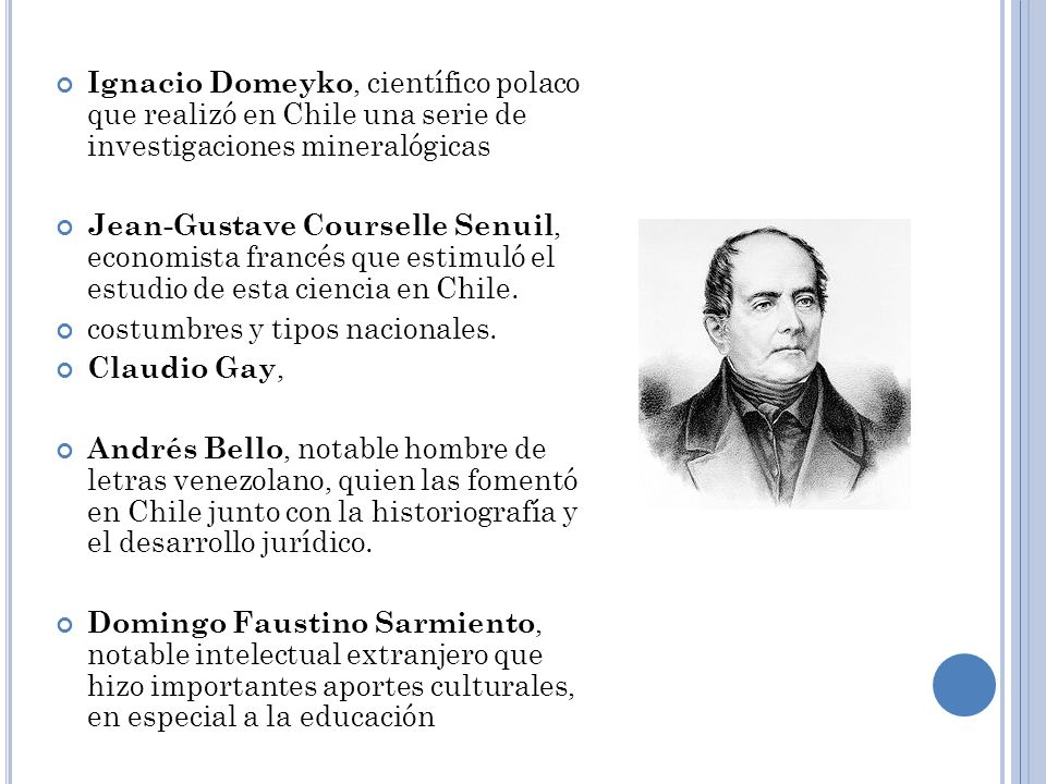 Ignacio Domeyko, científico polaco que realizó en Chile una serie de investigaciones mineralógicas