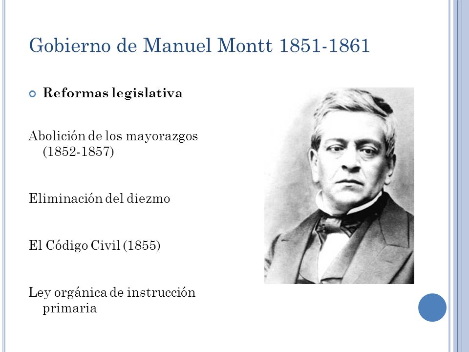 Gobierno de Manuel Montt