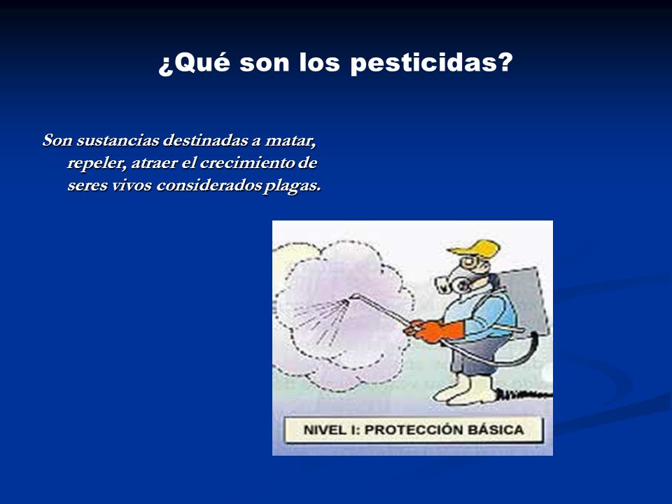 ¿Qué son los pesticidas