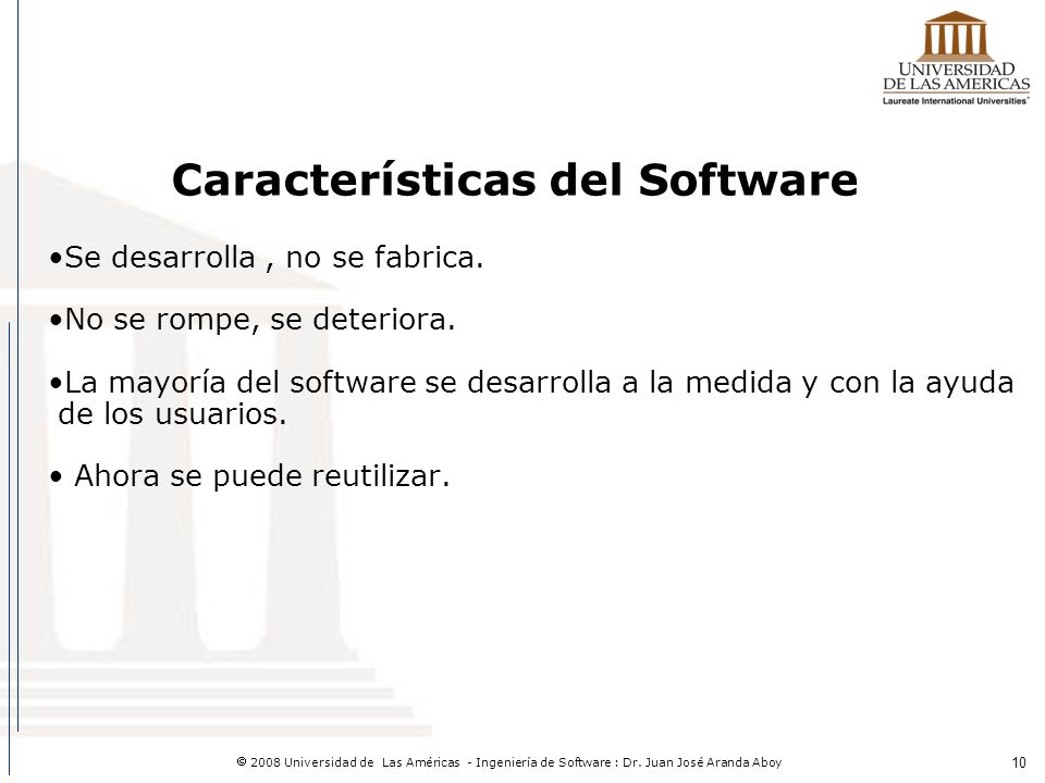 Software Los requerimientos son las necesidades de los usuarios que representan: Materia prima para la creación de los sistemas.