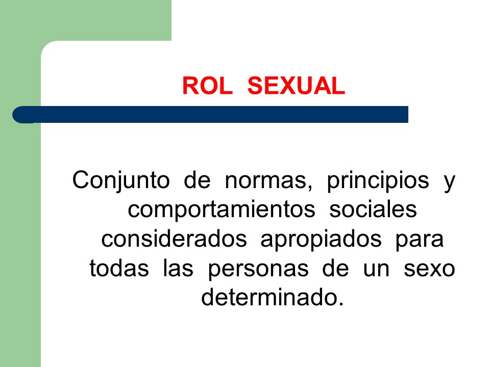 ROL SEXUAL
