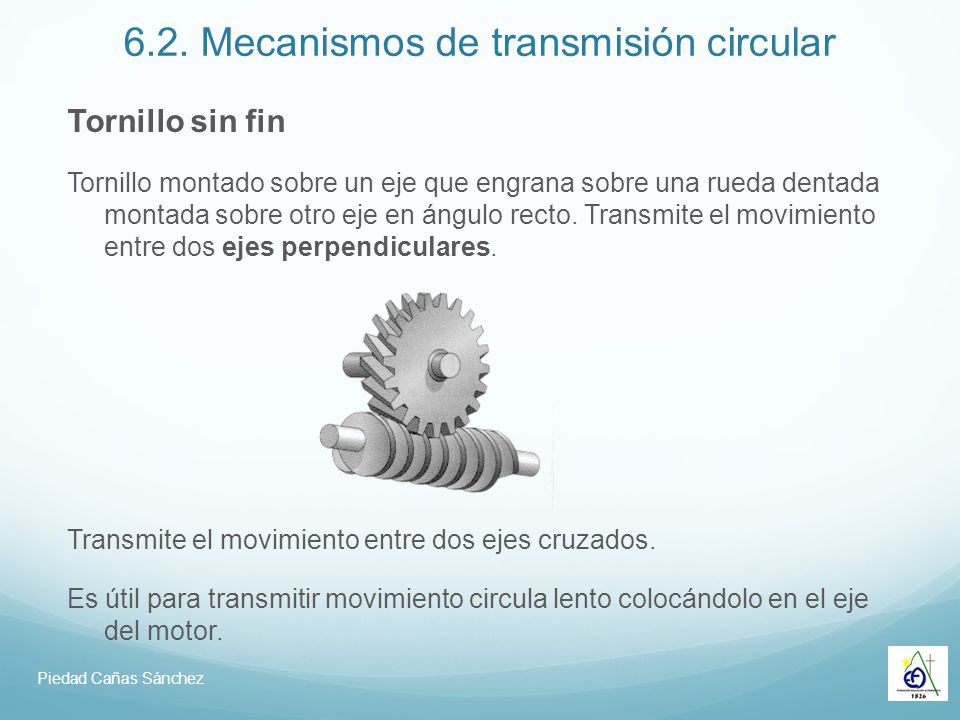 6.2. Mecanismos de transmisión circular