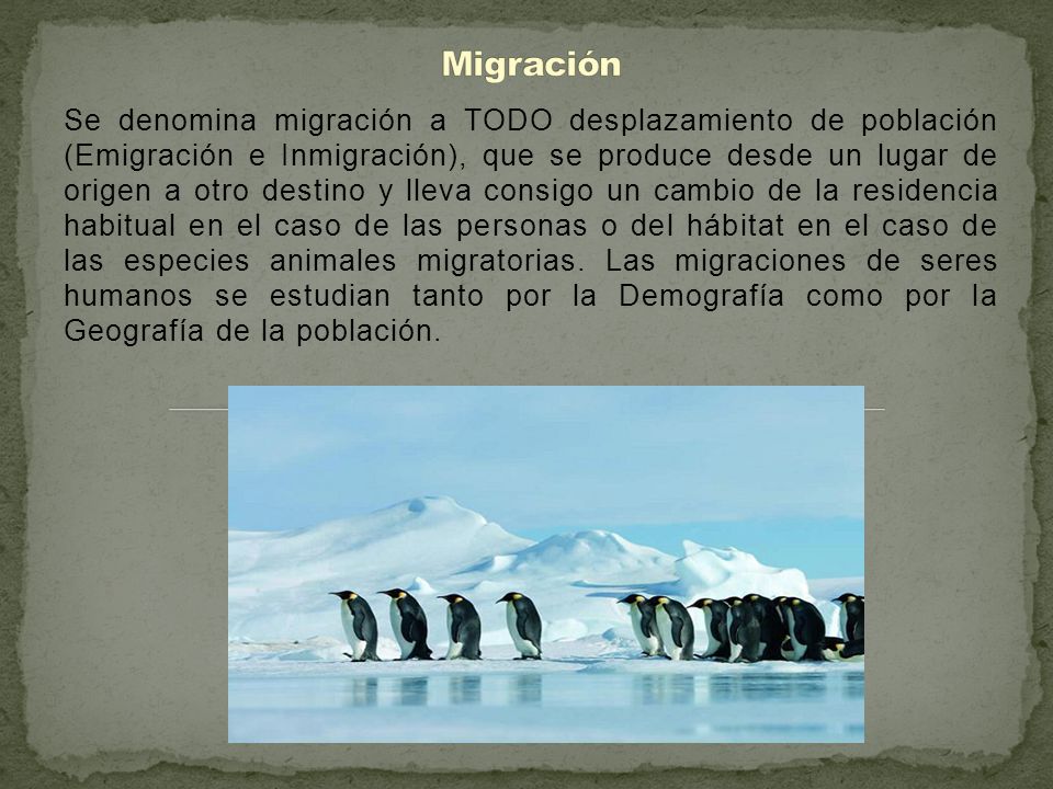 Migración