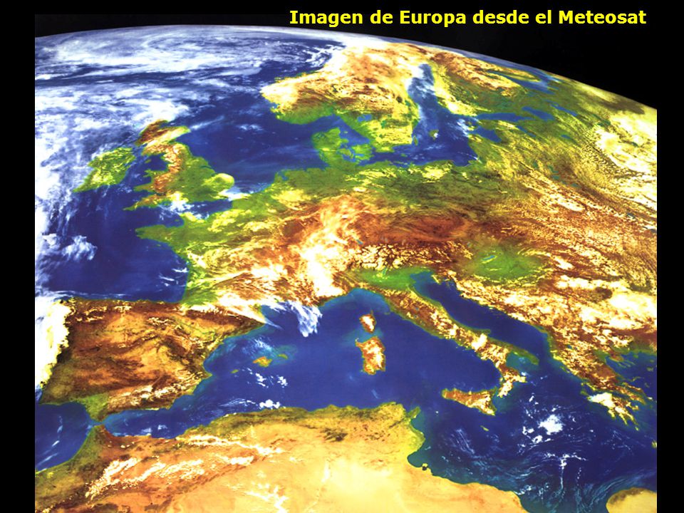 Imagen de Europa desde el Meteosat