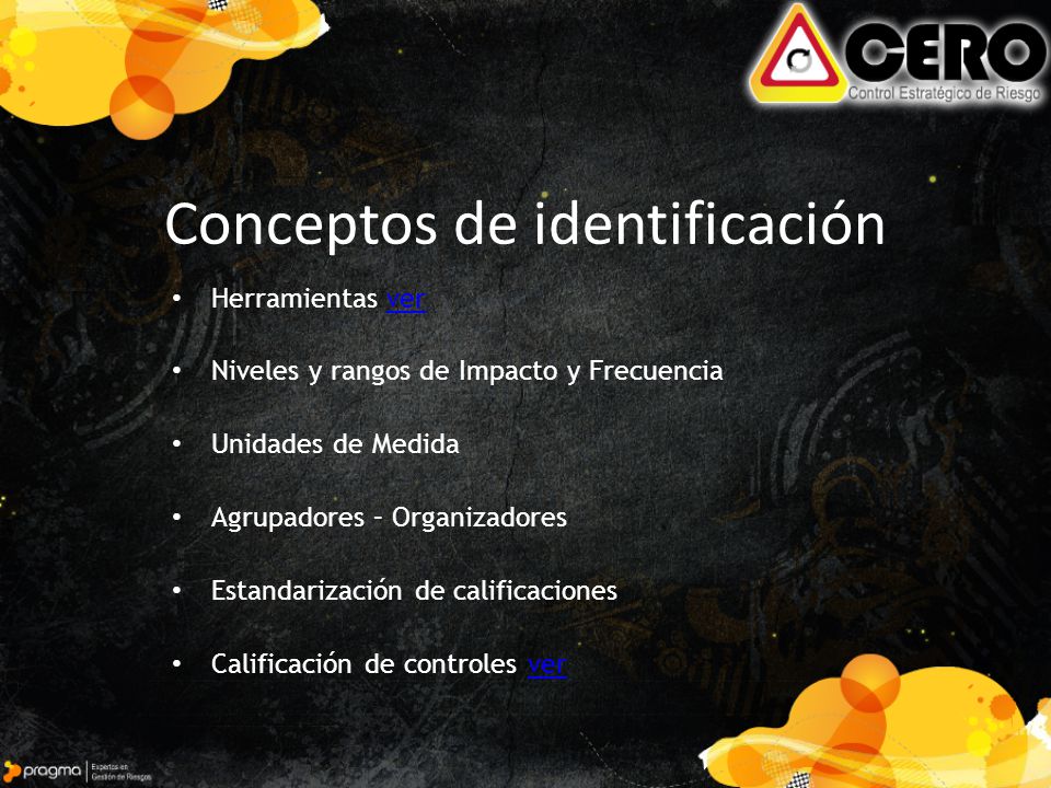 Conceptos de identificación