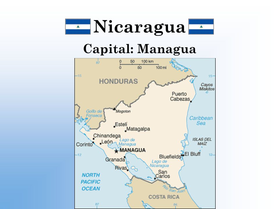 Nicaragua Capital: Managua