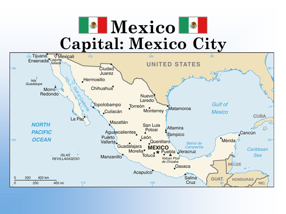 Mexico Capital: Mexico City