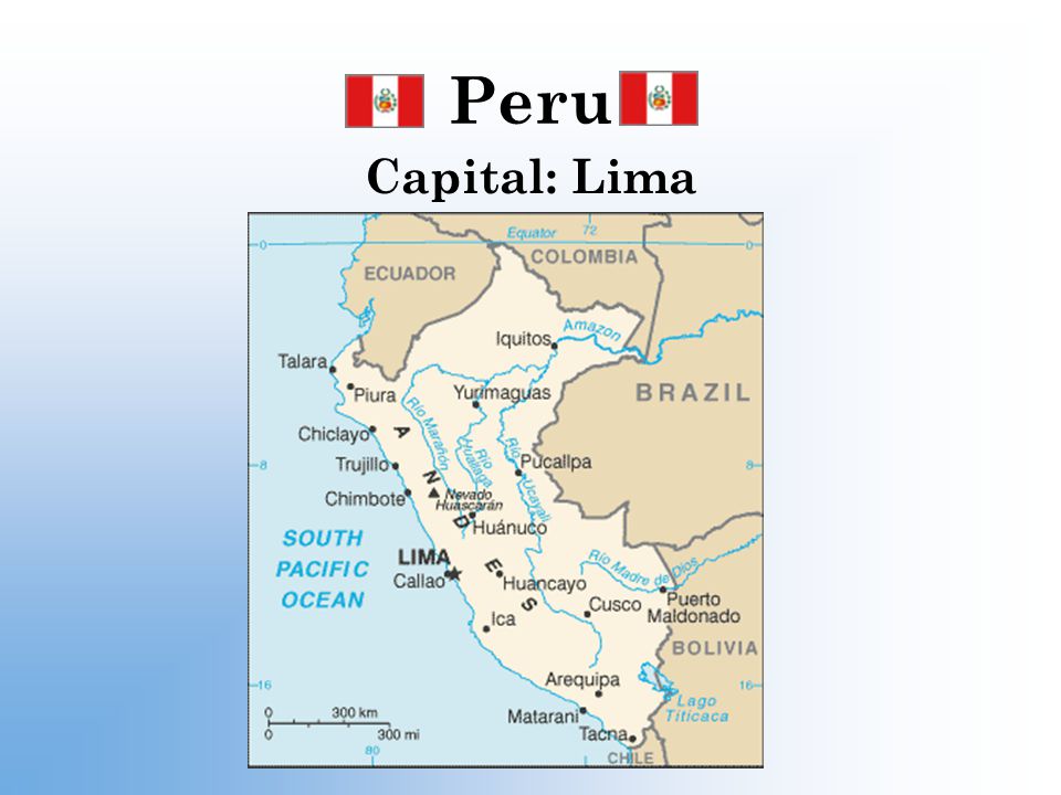 Peru Capital: Lima