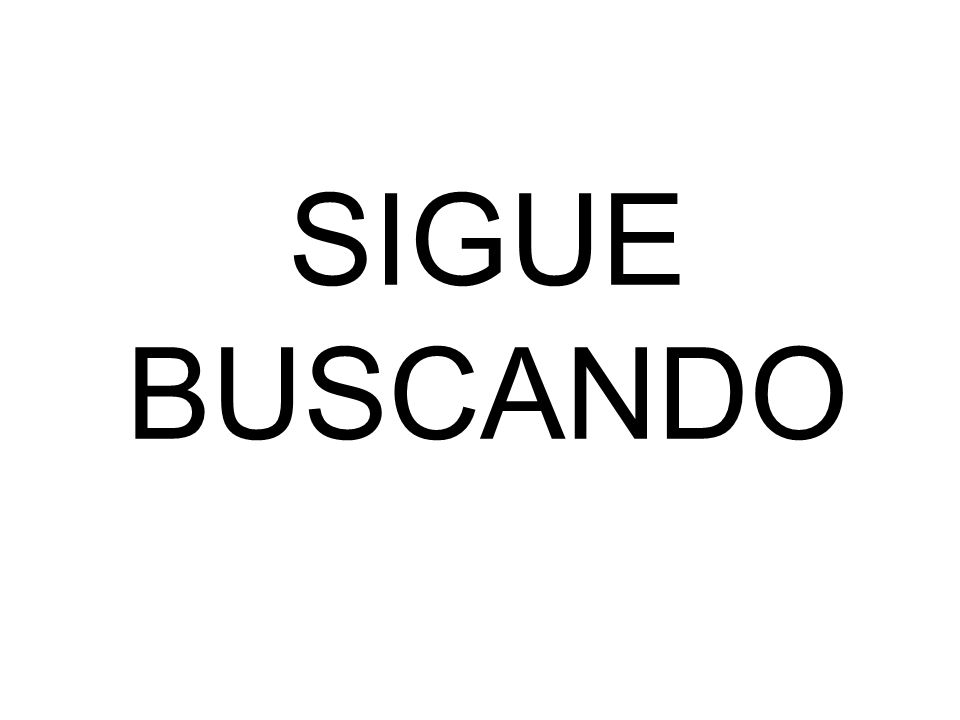 SIGUE BUSCANDO
