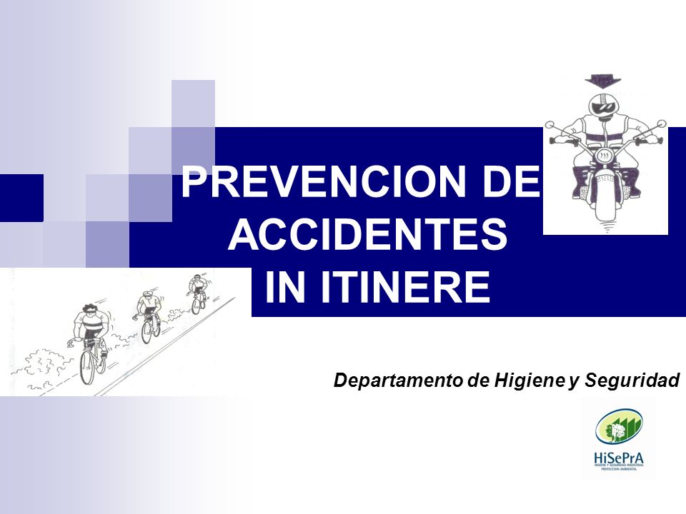 PREVENCION DE ACCIDENTES IN ITINERE