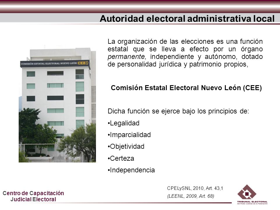Comisión Estatal Electoral Nuevo León (CEE)