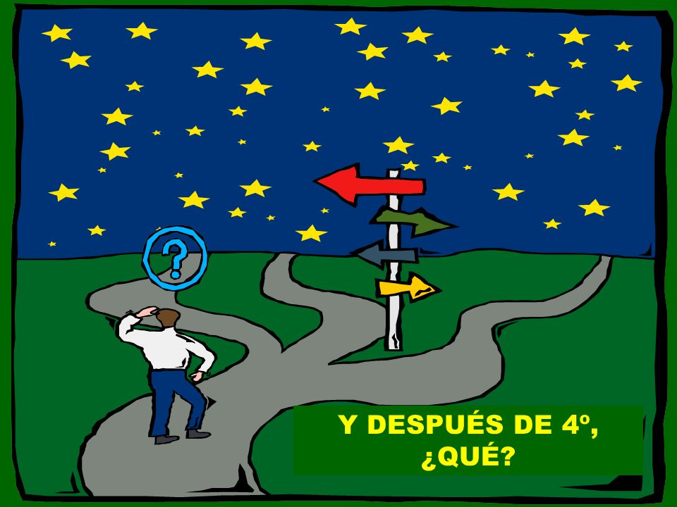 Y DESPUÉS DE 4º, ¿QUÉ