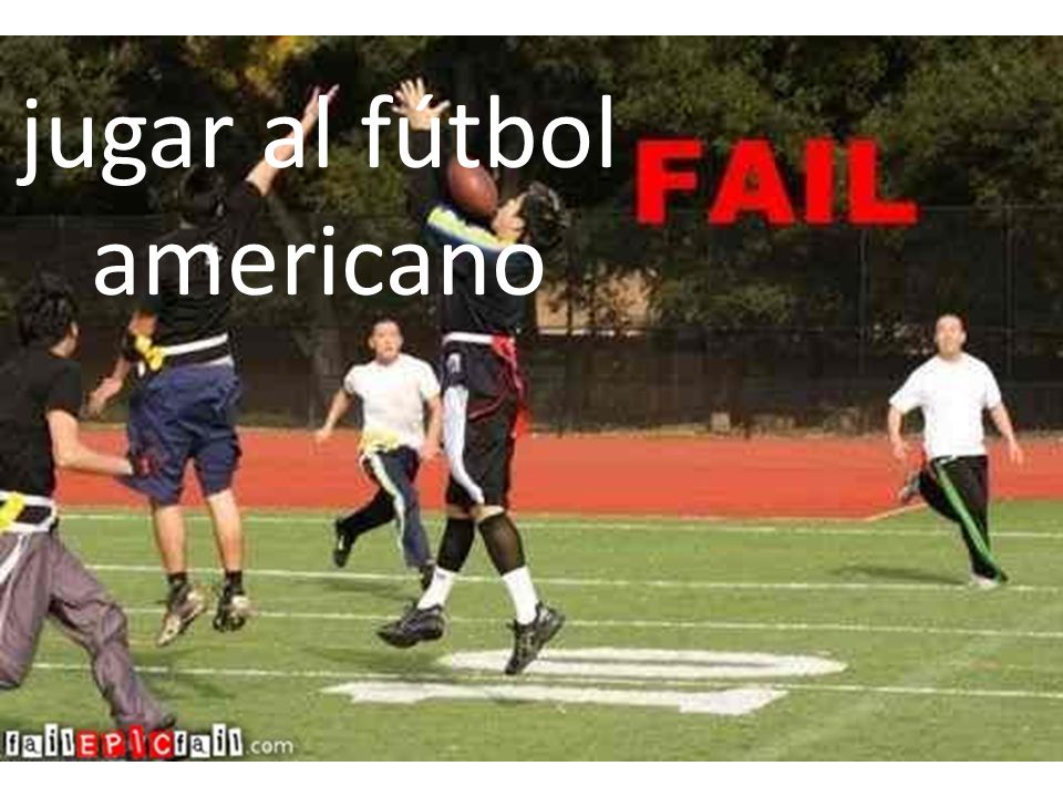 jugar al fútbol americano