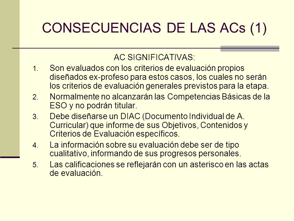 CONSECUENCIAS DE LAS ACs (1)