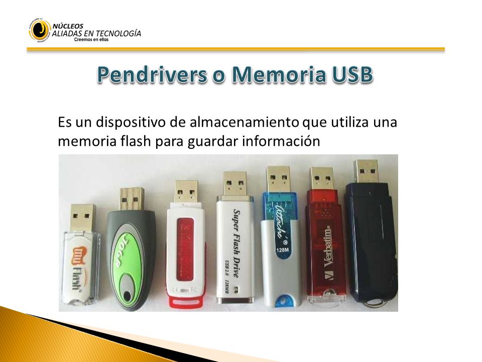 Pendrivers o Memoria USB