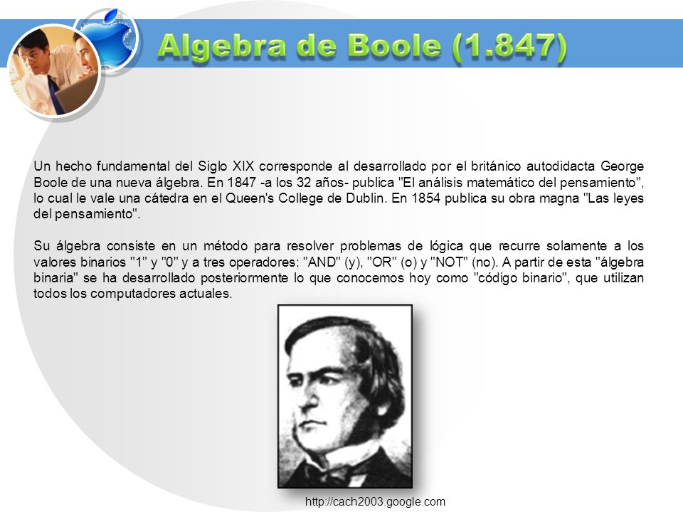 Algebra de Boole (1.847)